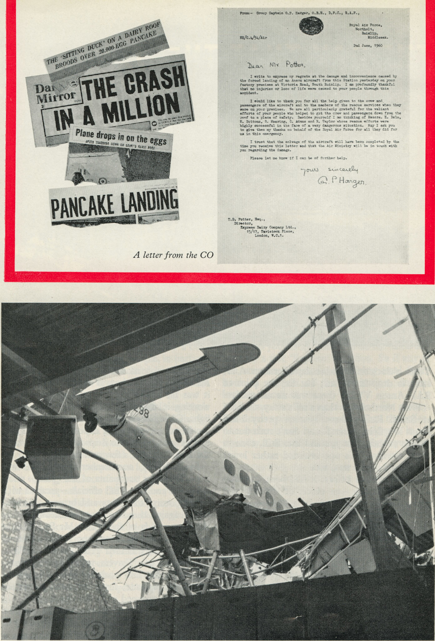 1960 The day the roof fell in - South Ruislip