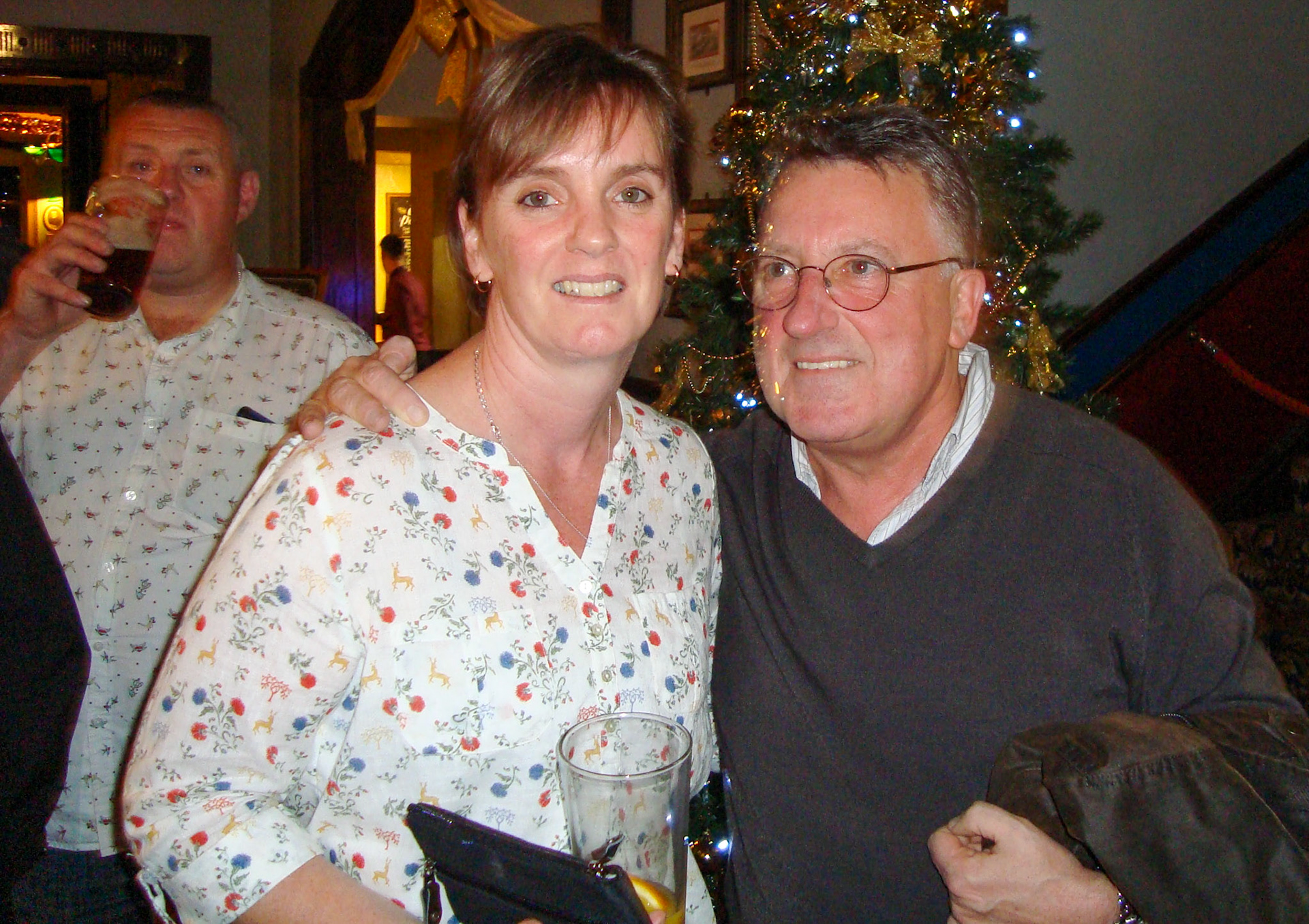 2015 Exeter Staff Reunion. Jackie Ditchburn and Philip Howe. (Courtesy Phillip Budd)