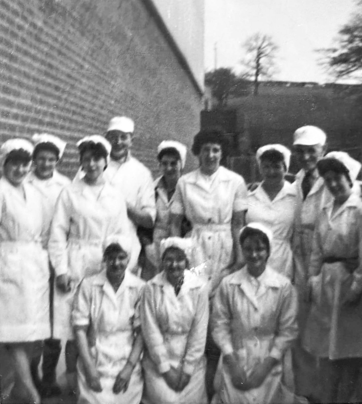 1960's Appleby. Philip Allen comments "My mam, Mary Allen nee Sowerby, at the front, on the left". (Courtesy Philip Allen)