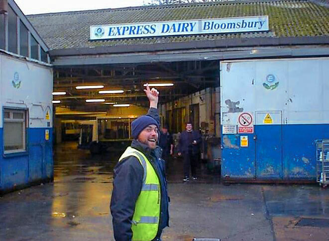 1978 Bloomsbury Michael Aldread comments "My mate Richard Luxford" (Courtesy Paul Luke)