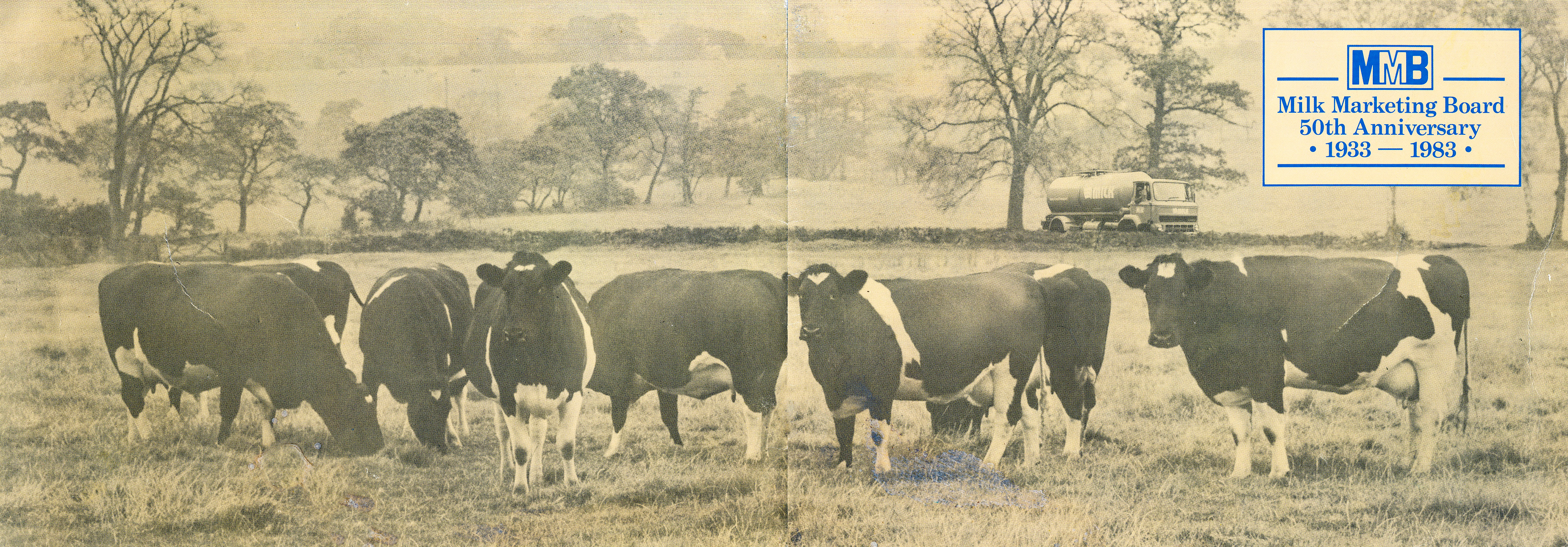 1983 MMB 50th Anniversary booklet Front and Back Covers. (Courtesy Andy Wallis)