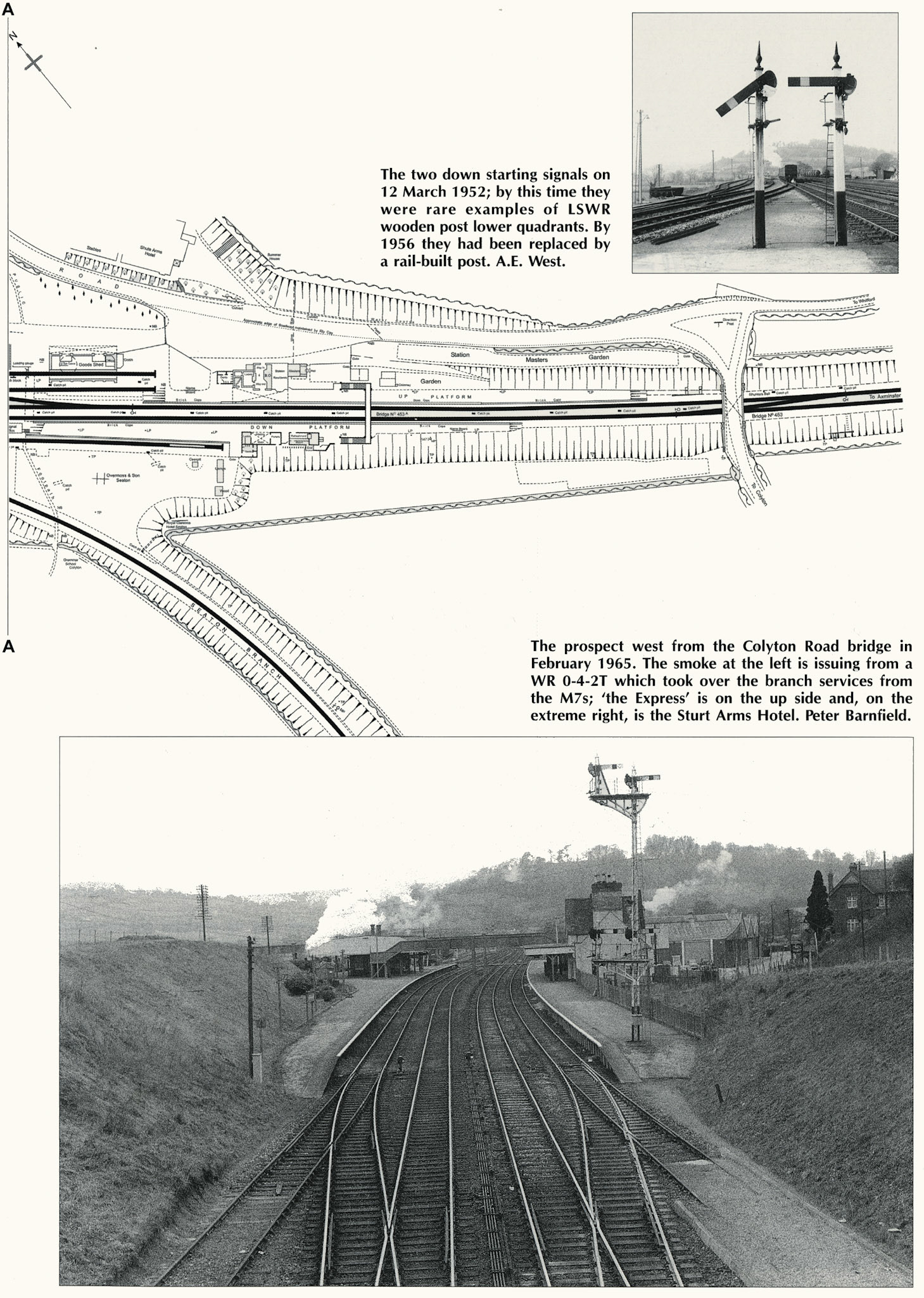 2012 Seaton Junction Survey-British Railways Illustrated August Vol 21 No 11 Page 479 (Author John Nicholas)