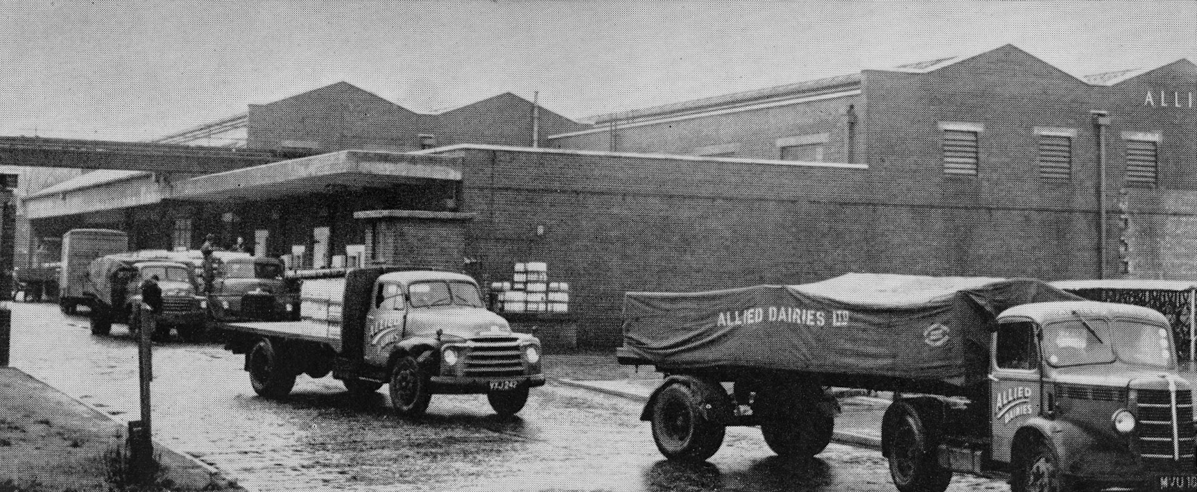 1964 Allied Dairies, Wythenshawe. From Express Story 1864 - 1964