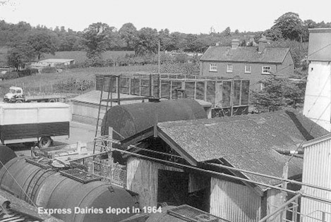 1964 Express depot. (From Seaton Junction History, by Rick Wood)