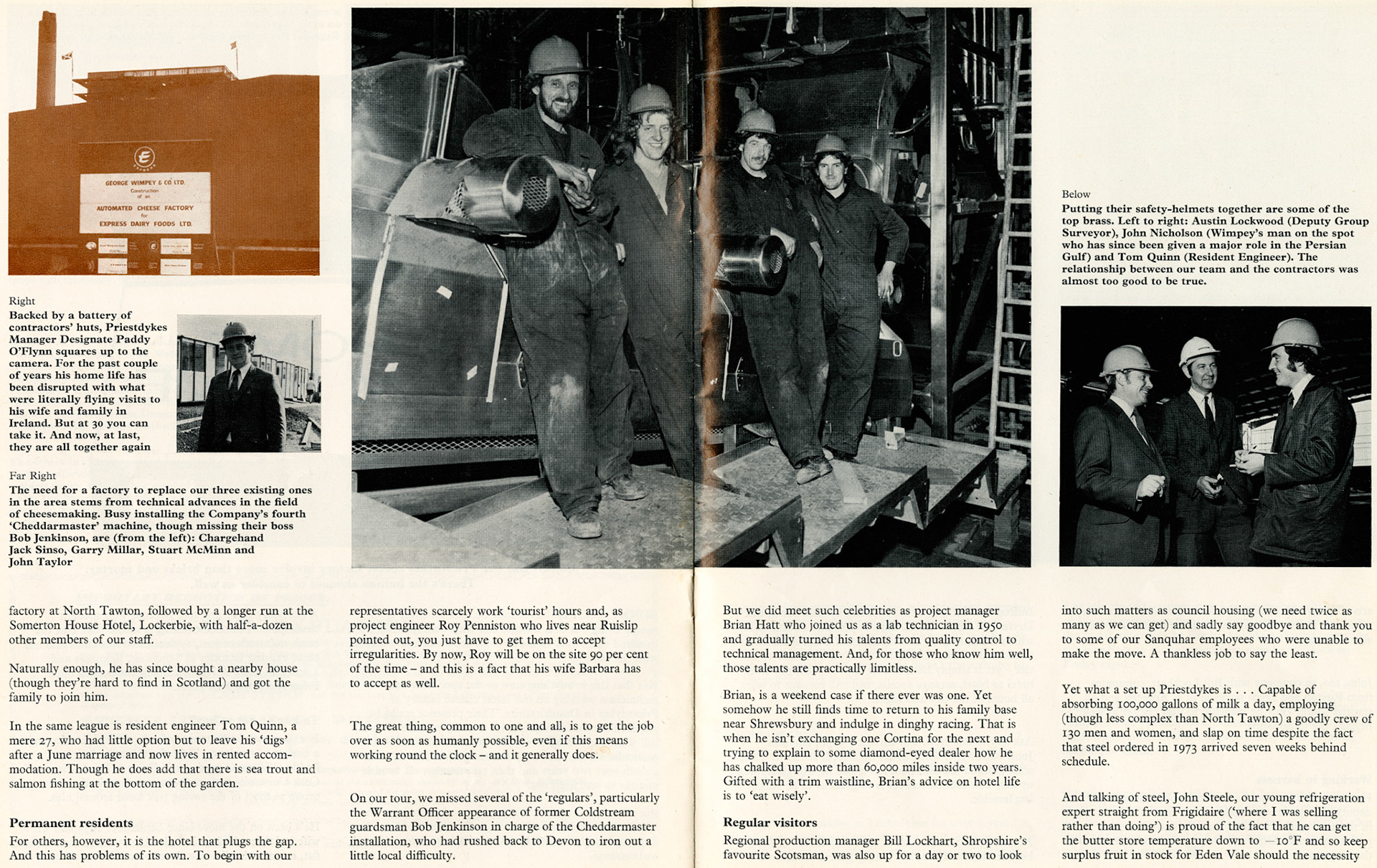 1974 Priestdykes, Lockerbie project team