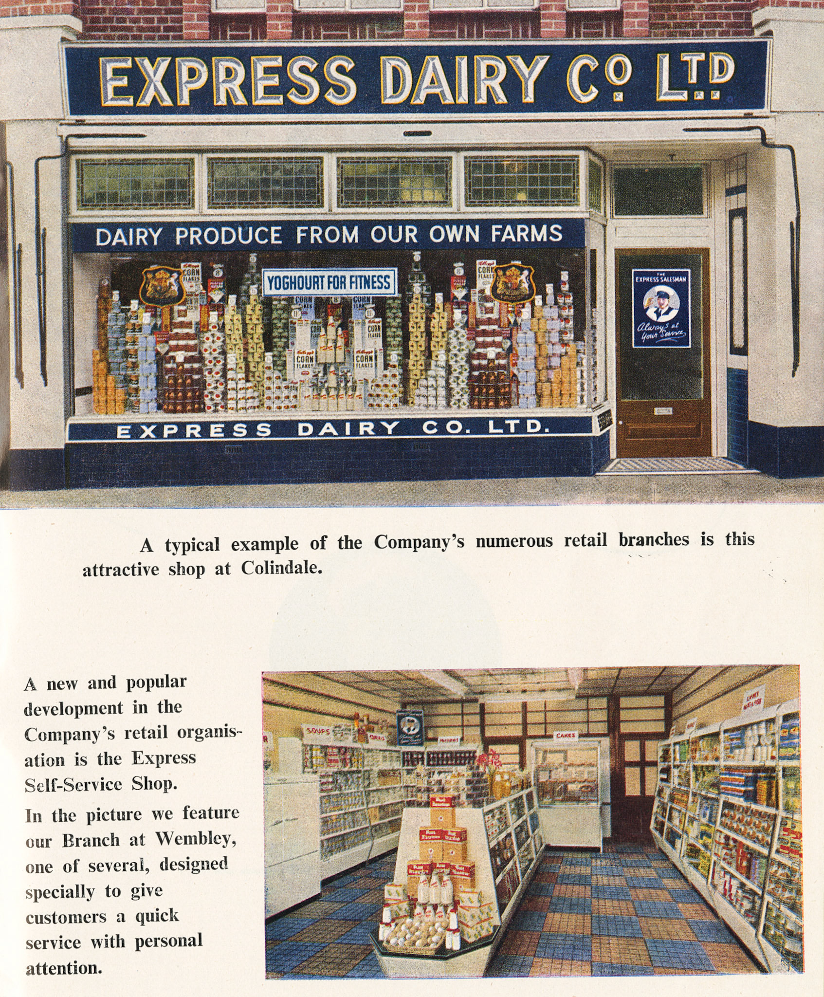 1952 'The Express Dairy' Booklet