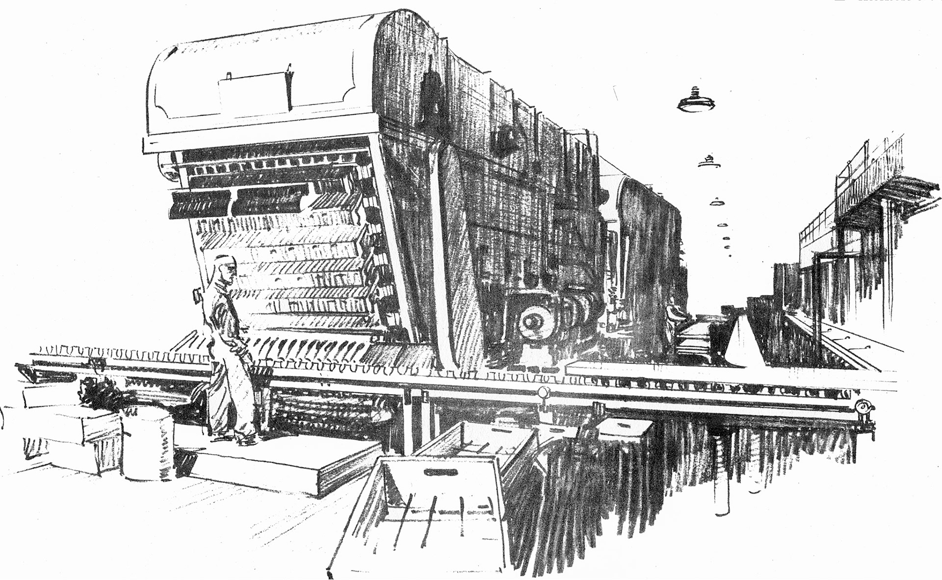 1930 Cricklewood Opening Brochure Illustration-Bottle Washers