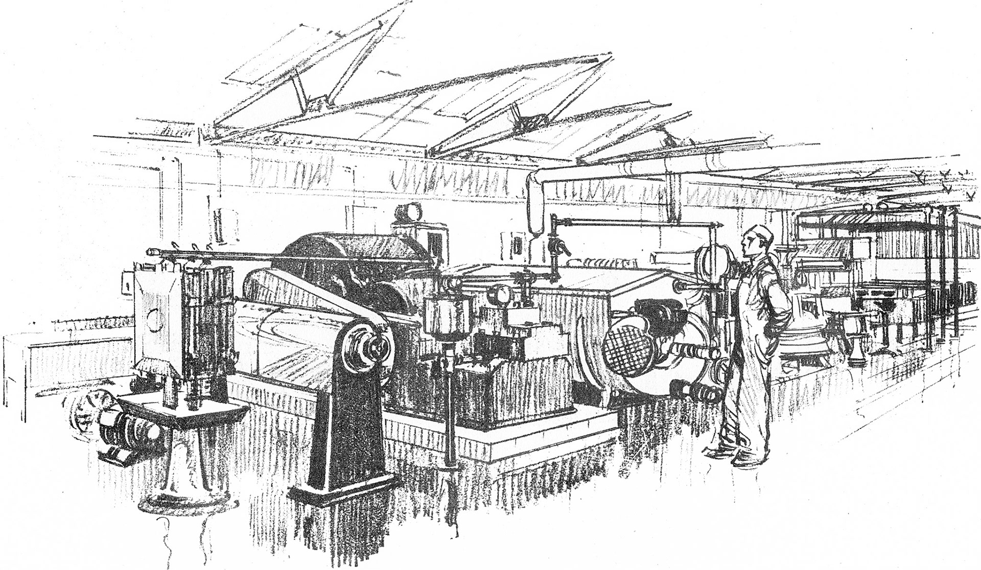 1930 Cricklewood Opening Brochure Illustration-Special Milks Department