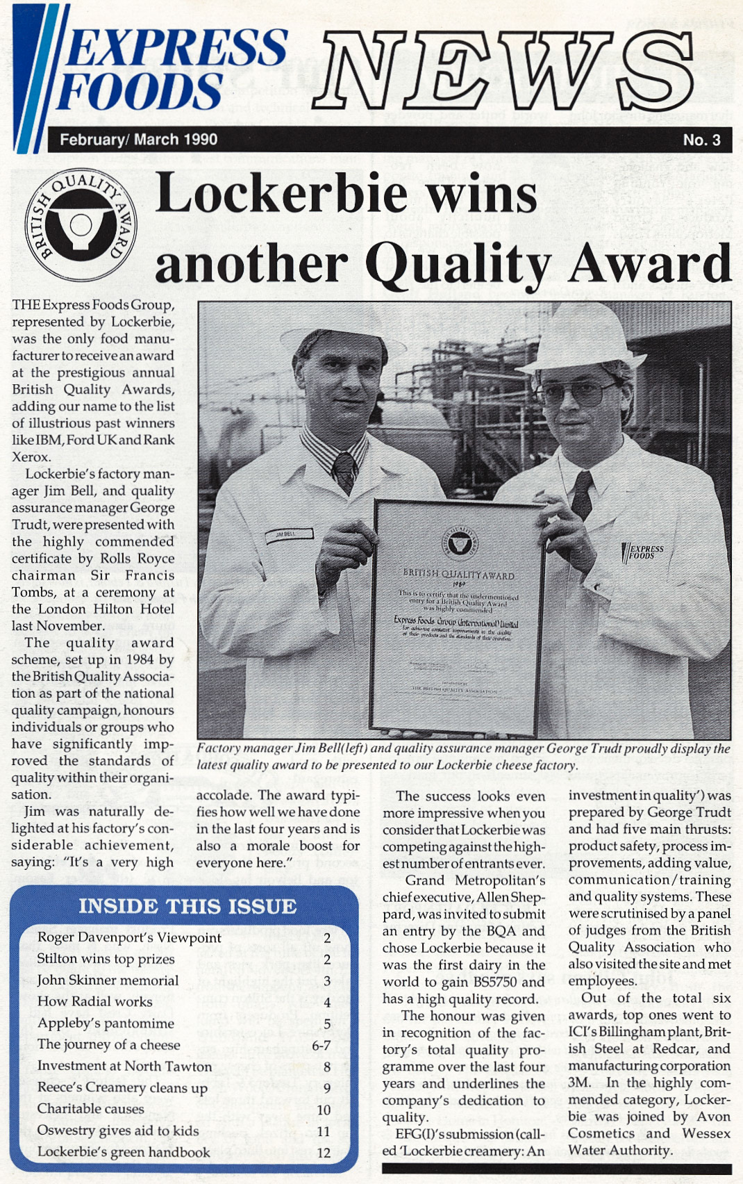 1990 Express Foods News - Issue 3