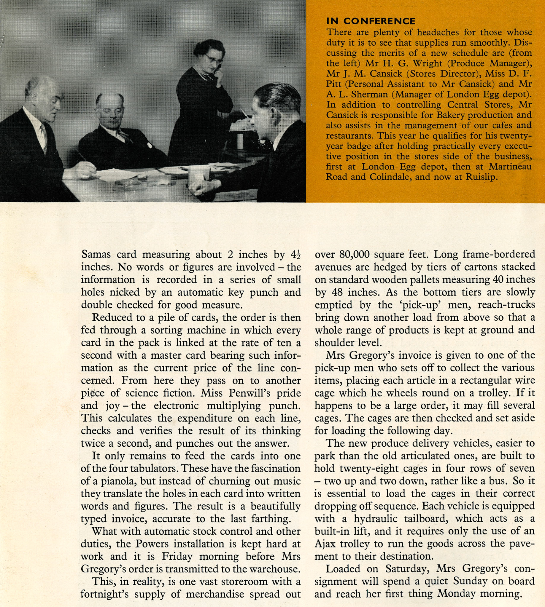 1959 Express Central Stores at South Ruislip