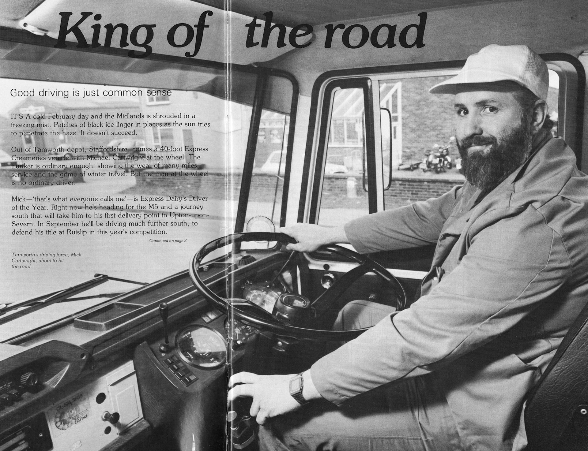 1984 Mick Cartwright Driver of the Year