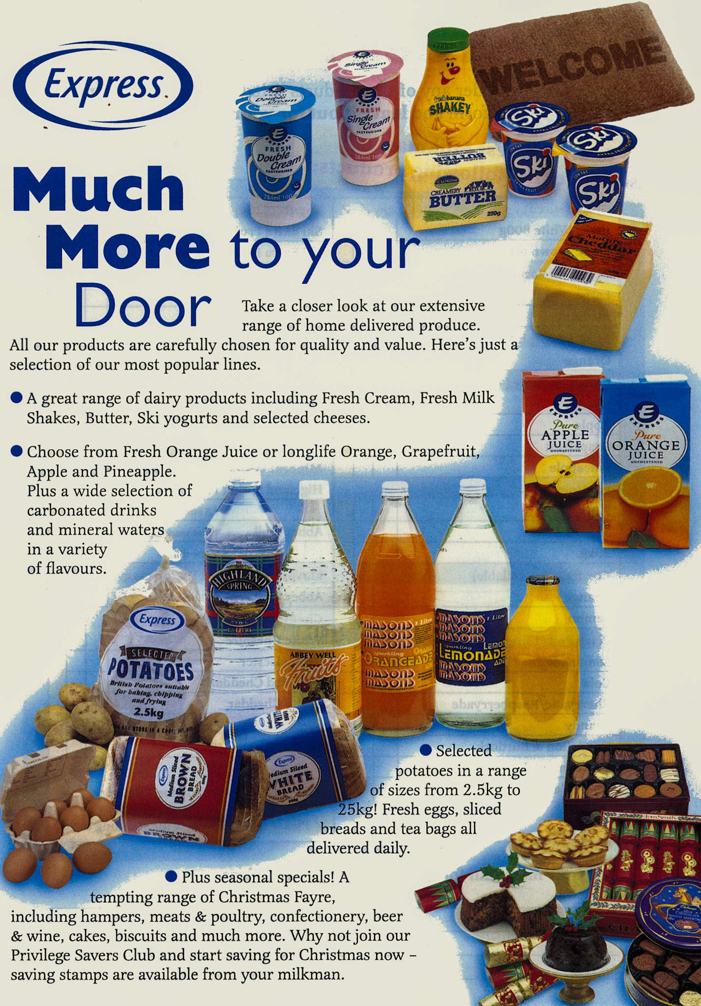 2002 Publicity Leaflet-Much More to your Door. (Courtesy Dave Fane)