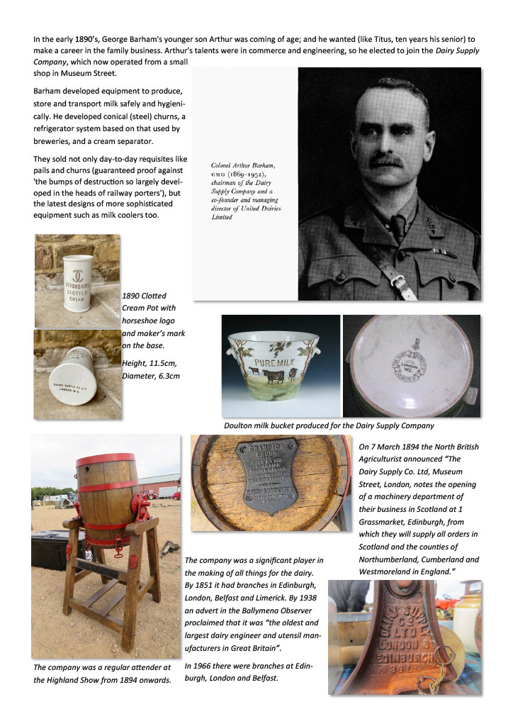 2023 Illustrated History of the Dairy Supply Company. (Express Dairy Tales publication)