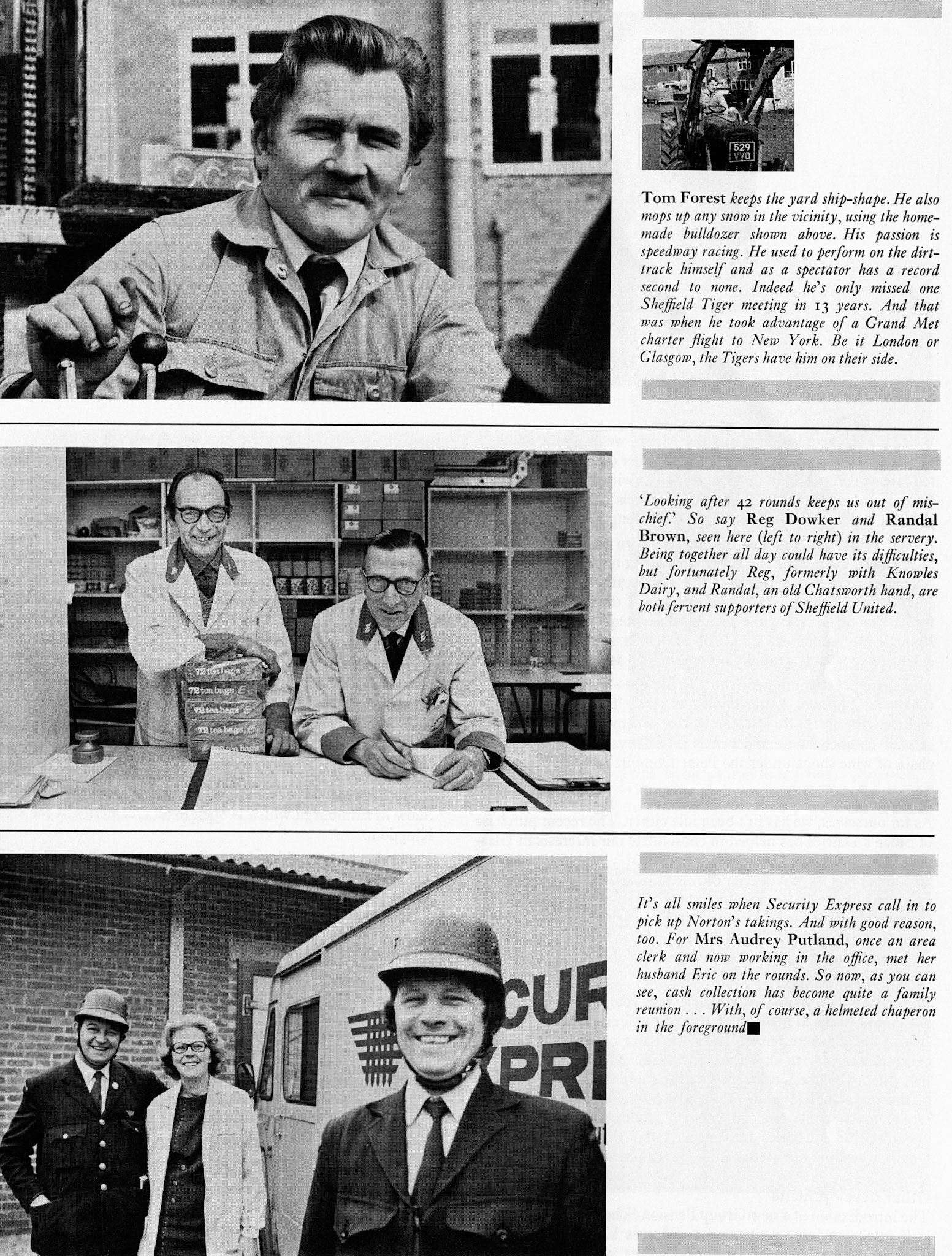 1972 Knowles Dairy, Norton, Sheffield renovation by Express Dairy