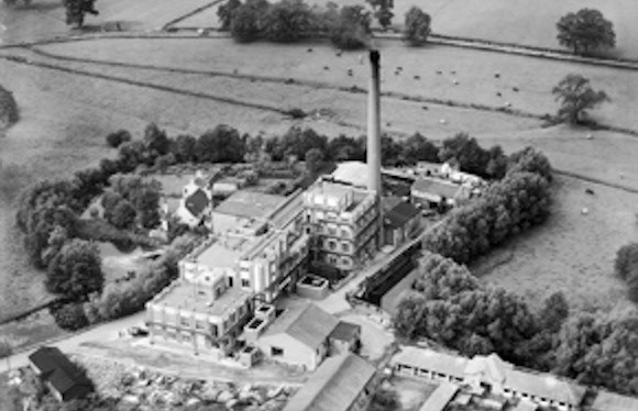 1937 Staplemead. Aerial views of the then Aplin & Barrett site. (Courtesy Colin Carpenter, from BritainFromAbove EPW058918)