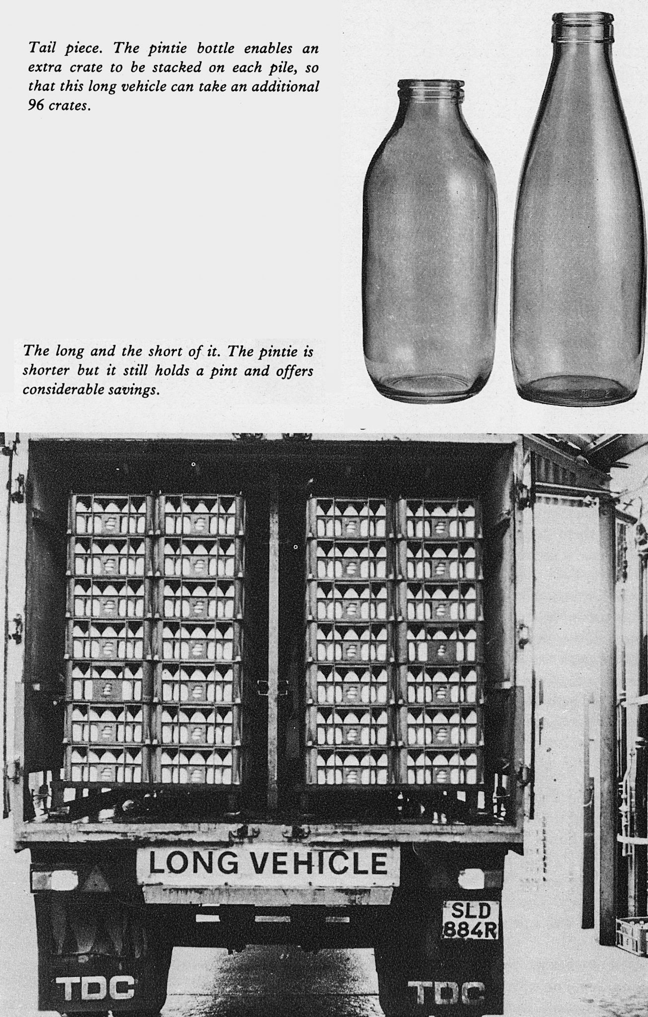 1979 Bromley Processing-advantages of the 'pintie' bottle. (Express News Summer)