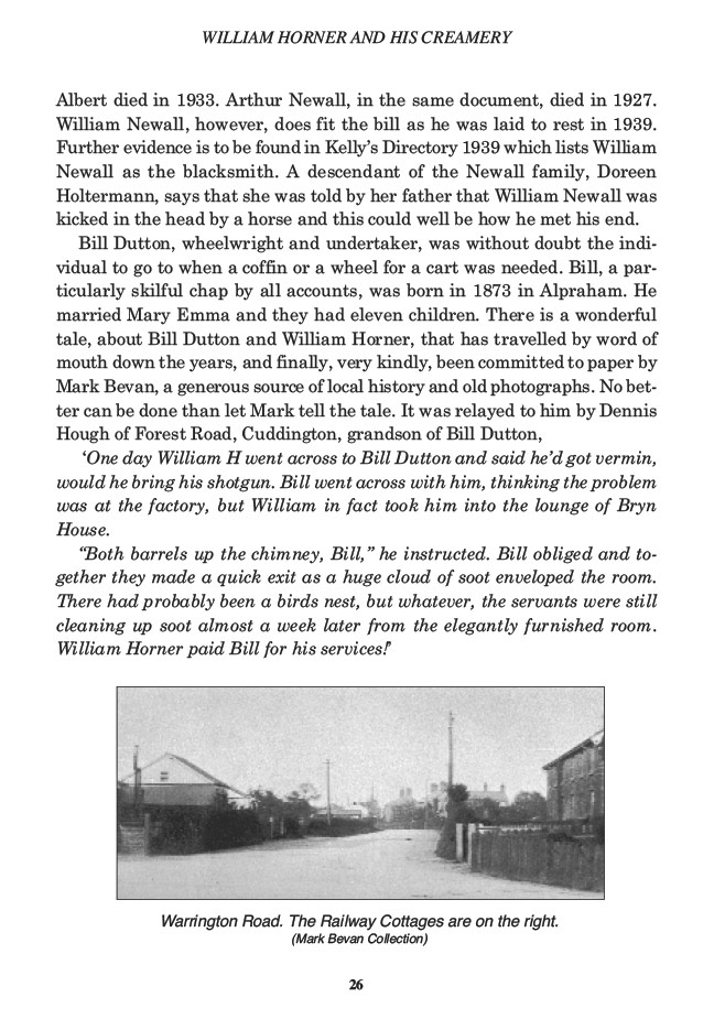 William Horner and his Creamery, Jill King