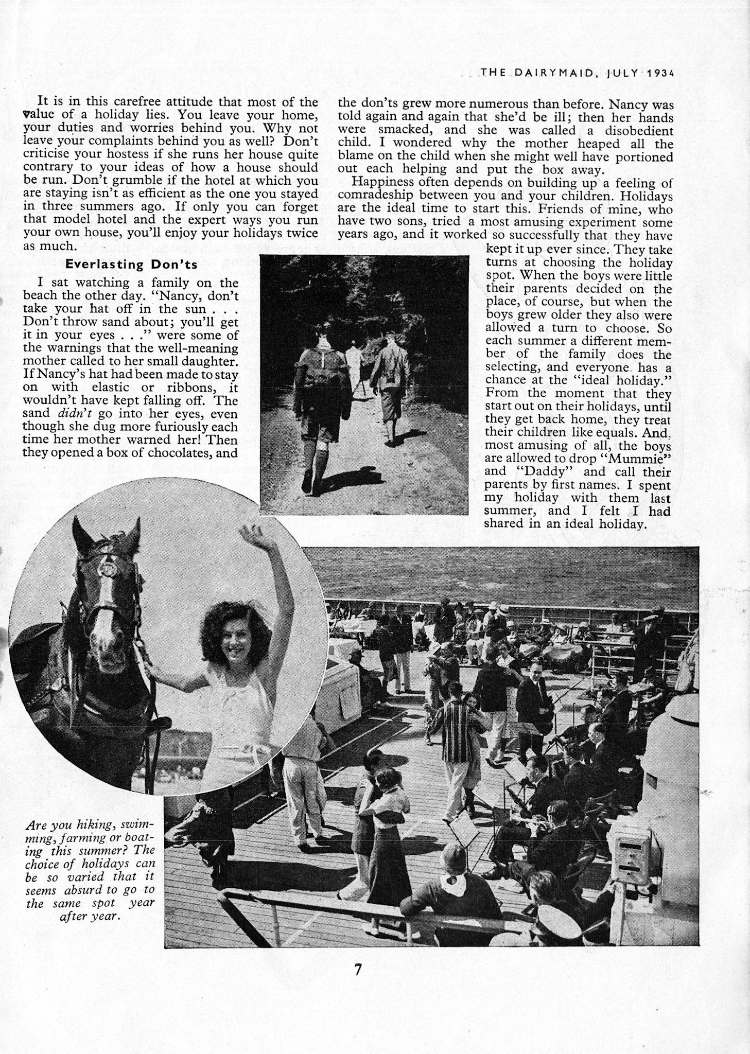 1934 July-Dairymaid Magazine 37 (Express Dairy Tales Archive)