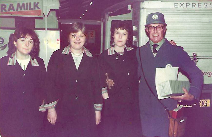 1980's Robin Fraser Bell identifies Welling depot, Len Hill's retirement.