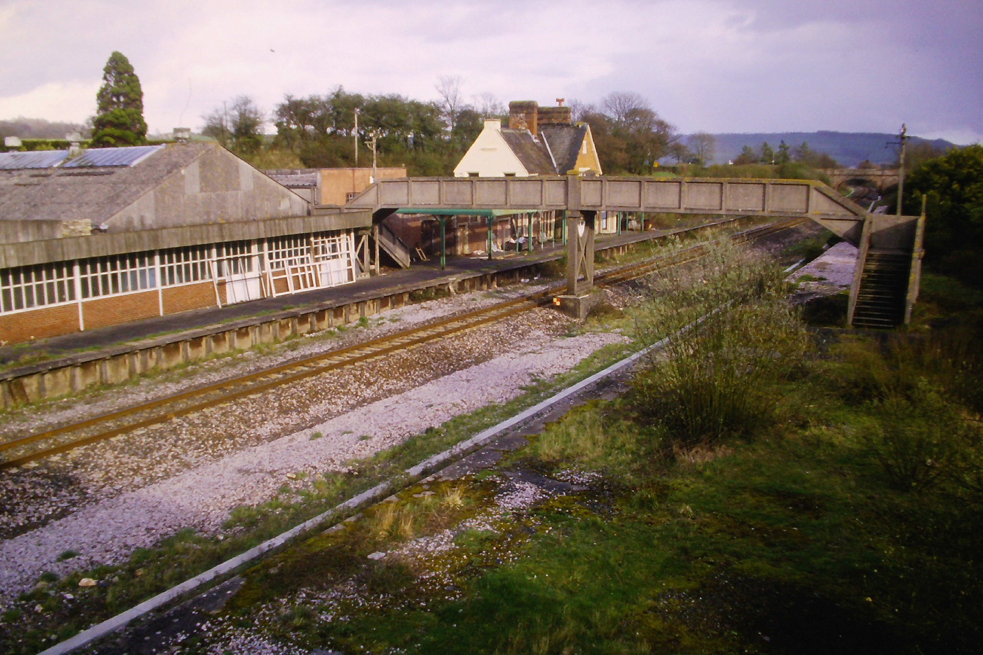 1990's Seaton Junction (Courtesy Mark Winning, Disused Stations FB Group)