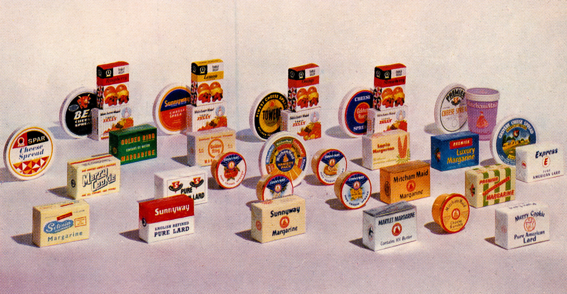 1962 Mitcham Food's products