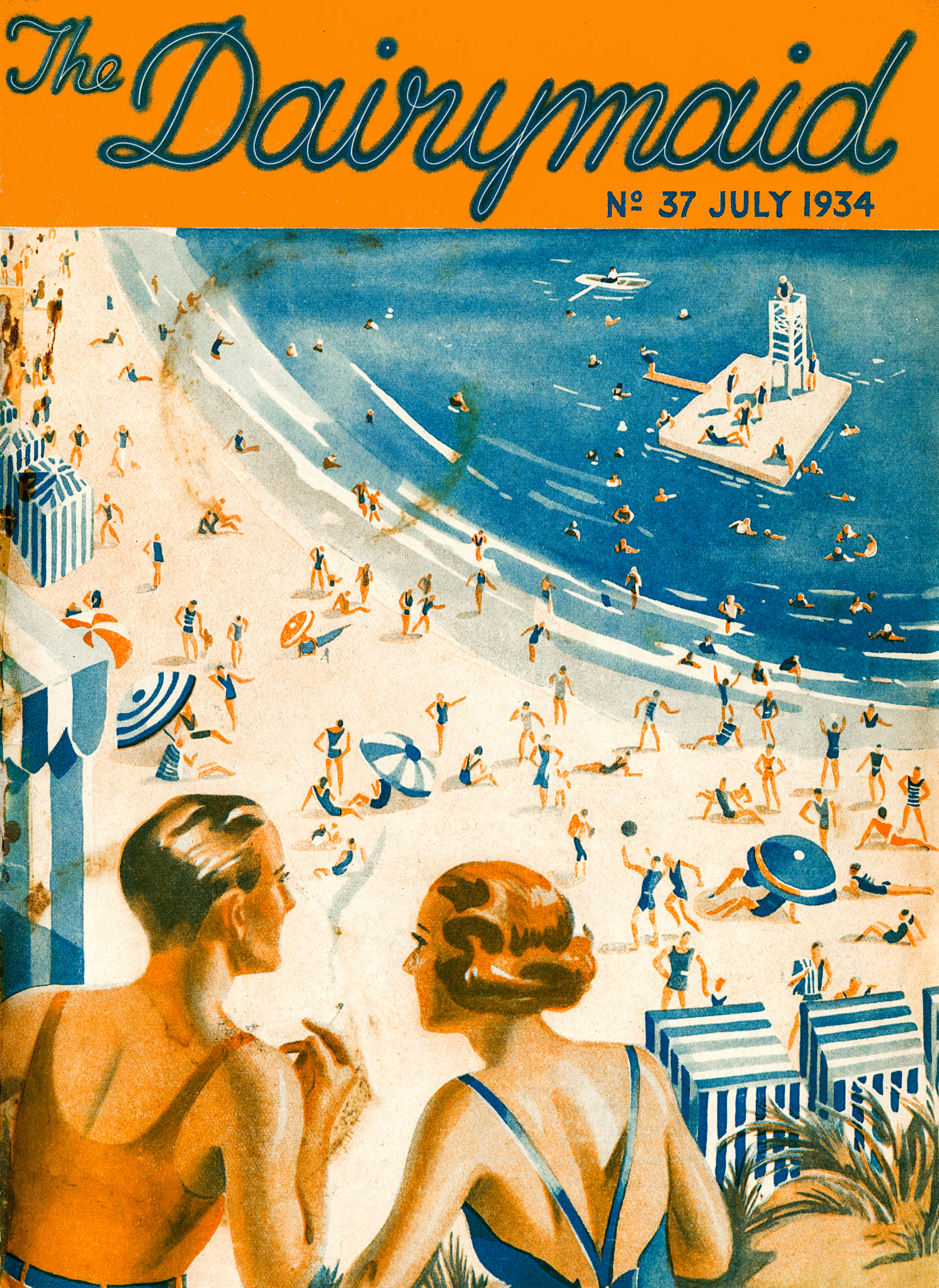 1934 July-Dairymaid Magazine 37 (Express Dairy Tales Archive)