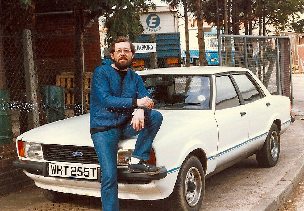 1980's Exeter. Phillip Budd. (Courtesy Phillip Budd)