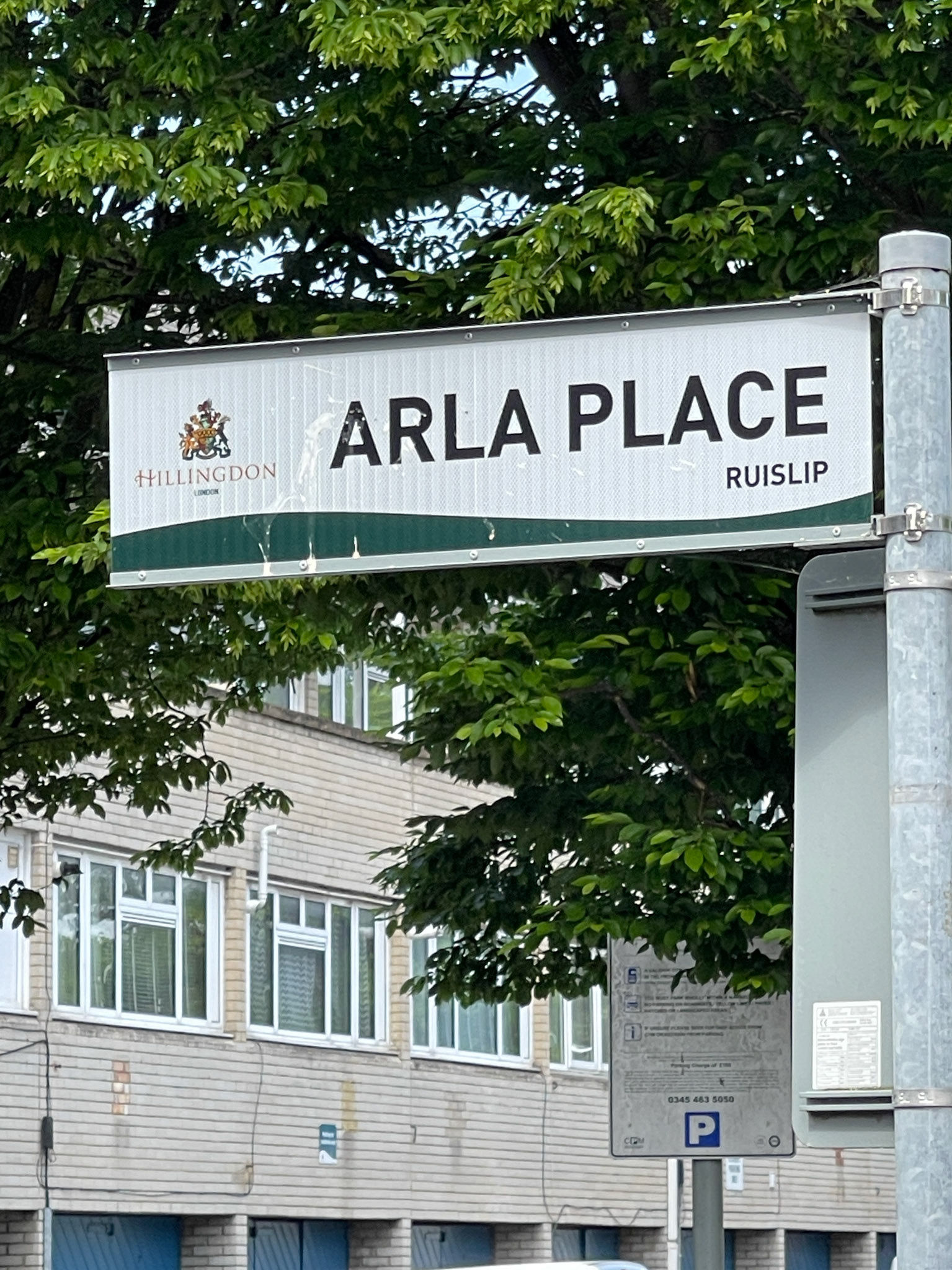 2023 South Ruislip site with Cineworld, ASDA and Housing in 'Arla Place'