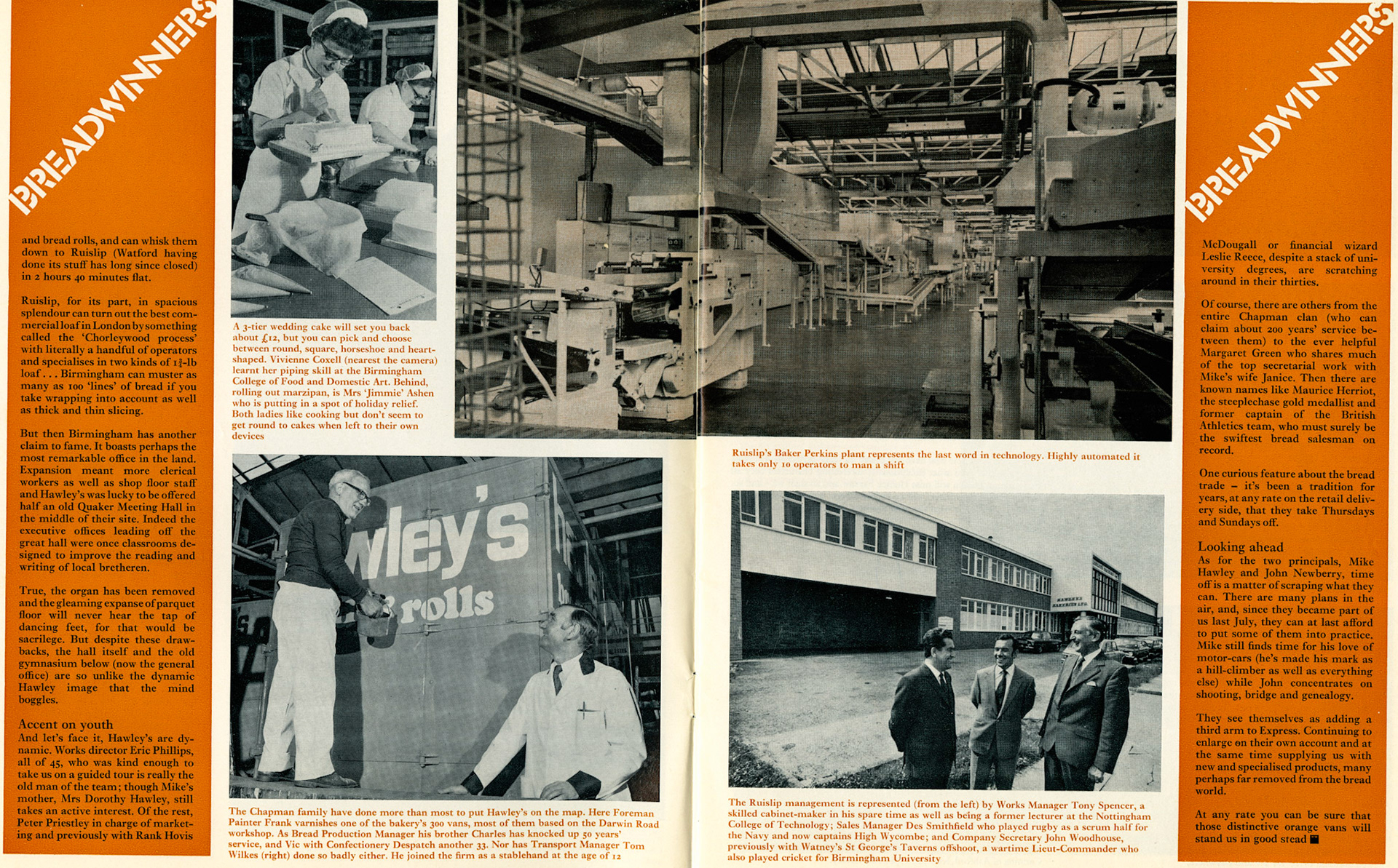 1973 Hawley's Bakeries