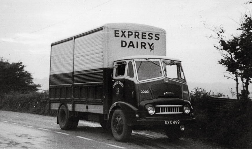 1950's Seaton Junction Produce Delivery (Courtesy Keith Sweetland)