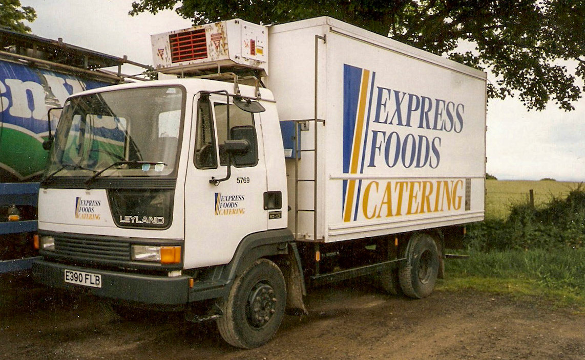1987 Reg Leyland Express Catering Foods E390 FLB
