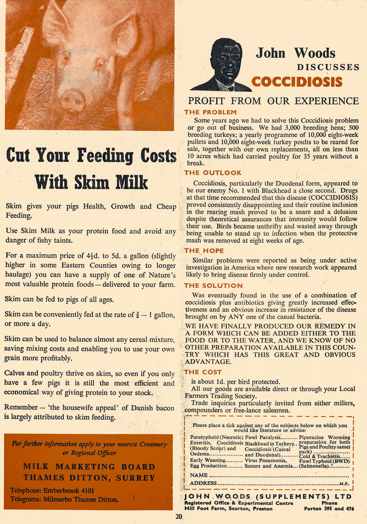 1954 Milk Producer magazine-April (Express Dairy Tales archive)