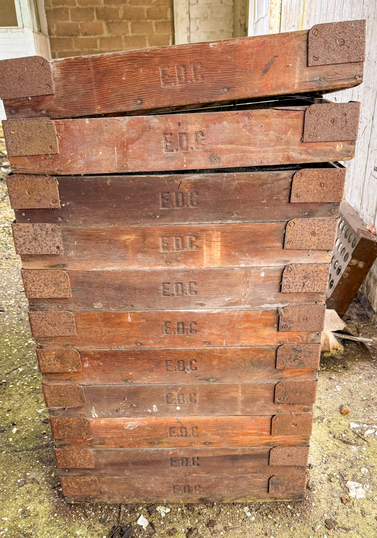 2024 Egg crates at Seaton Junction-Site visit - 15