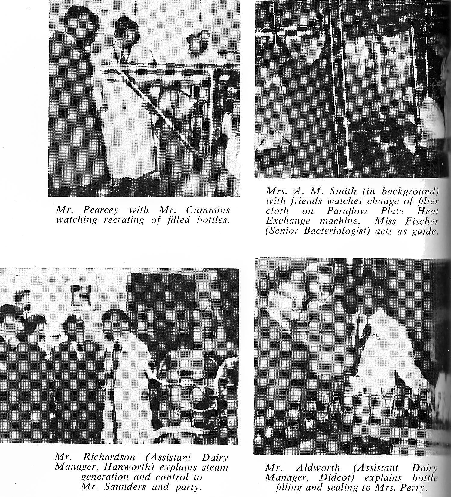 1960 Hanworth & Didcot invite farmers to 'At Home' visits. (From Book of Job House Magazine, December)