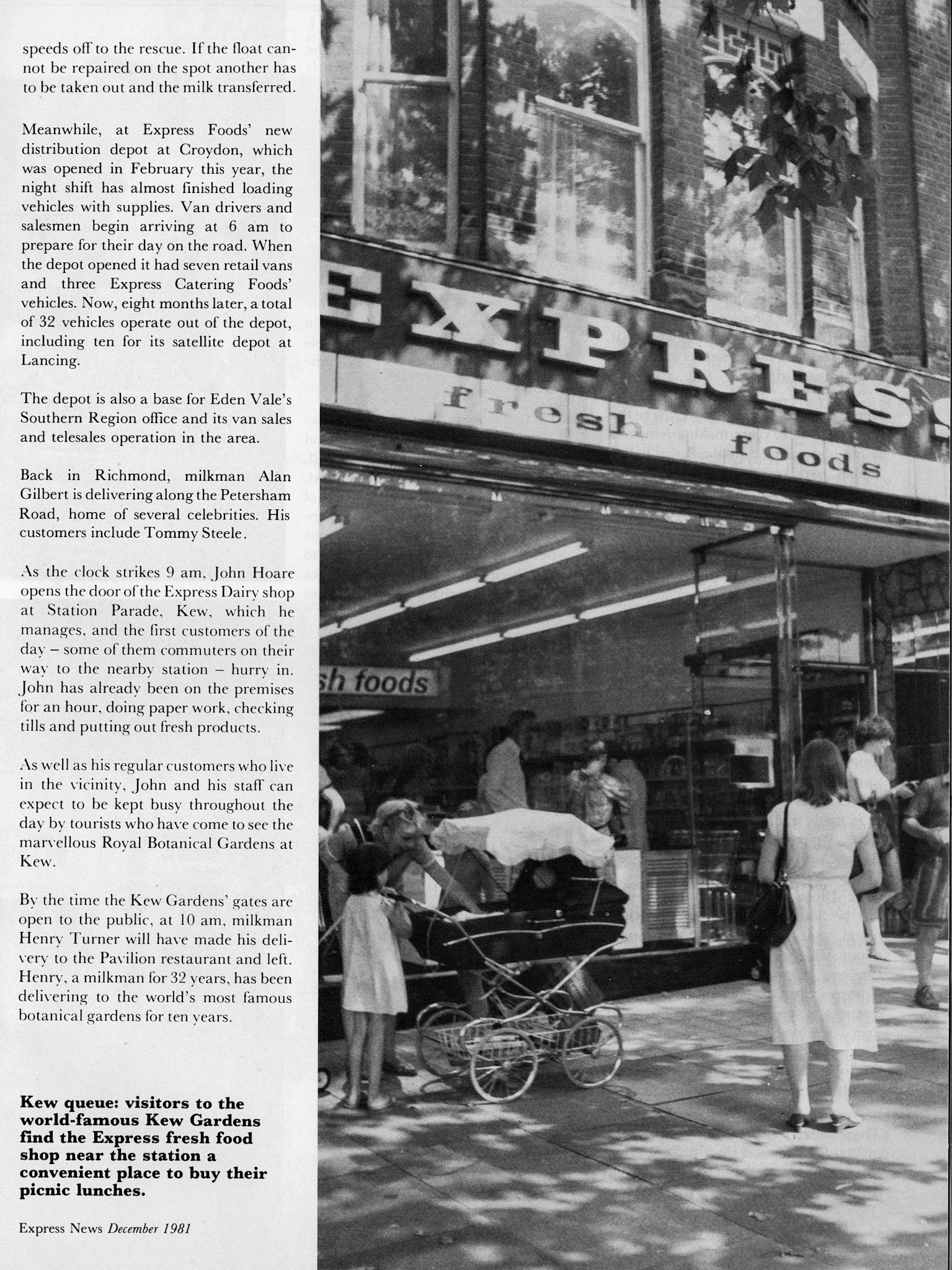 1981 A day in the life of South London