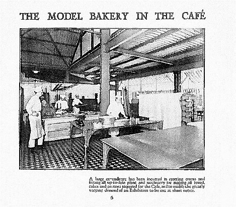 1925 Express Dairy at the British Empire Exhibition, Wembley. (Courtesy Brent Council booklet prepared by Philip Grant, Wembley History Society)
