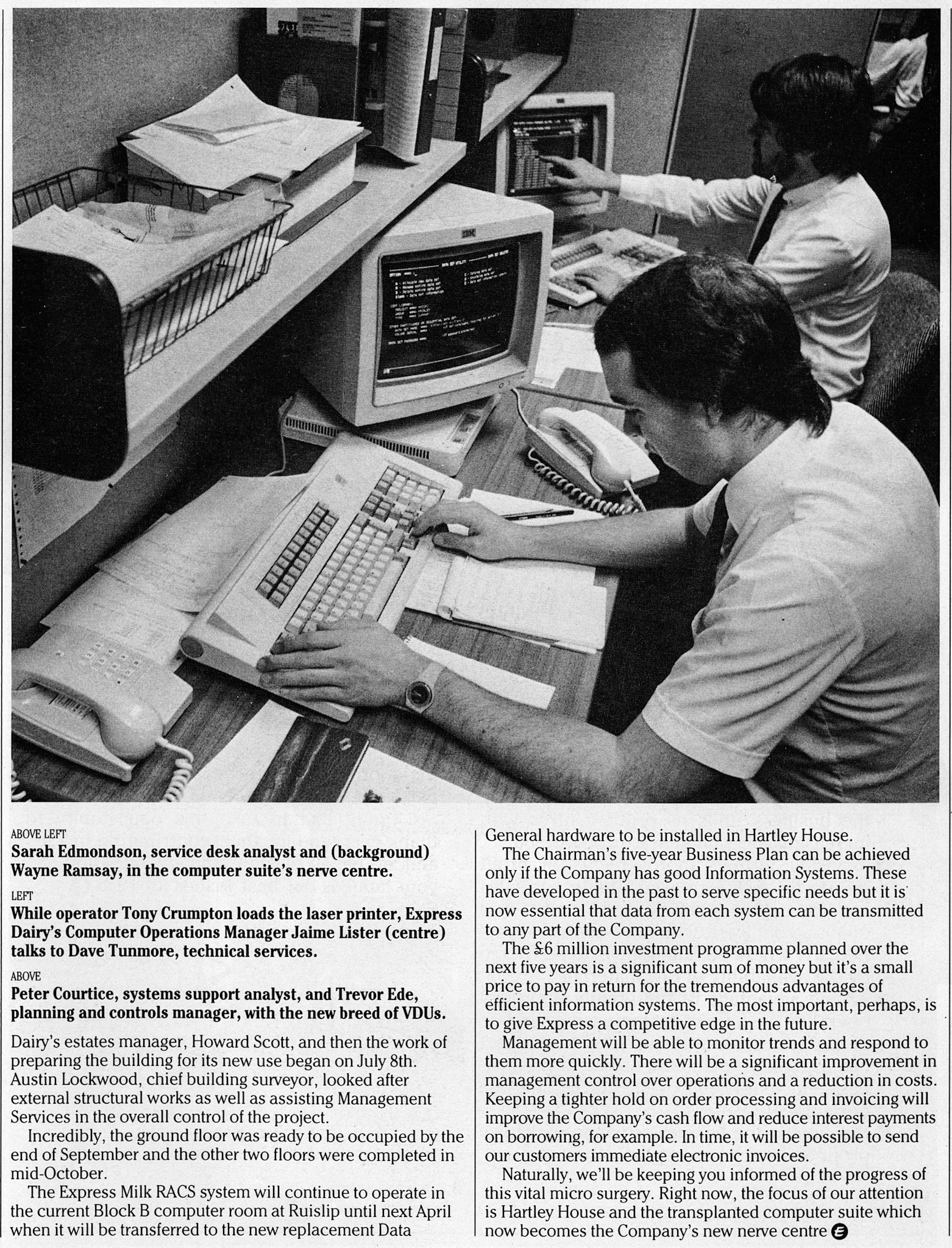 1985 Peter Courtice and Trevor Ede