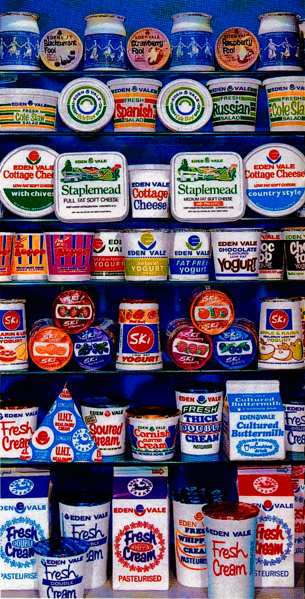 1980's Eden Vale products (Courtesy Dave Fane)