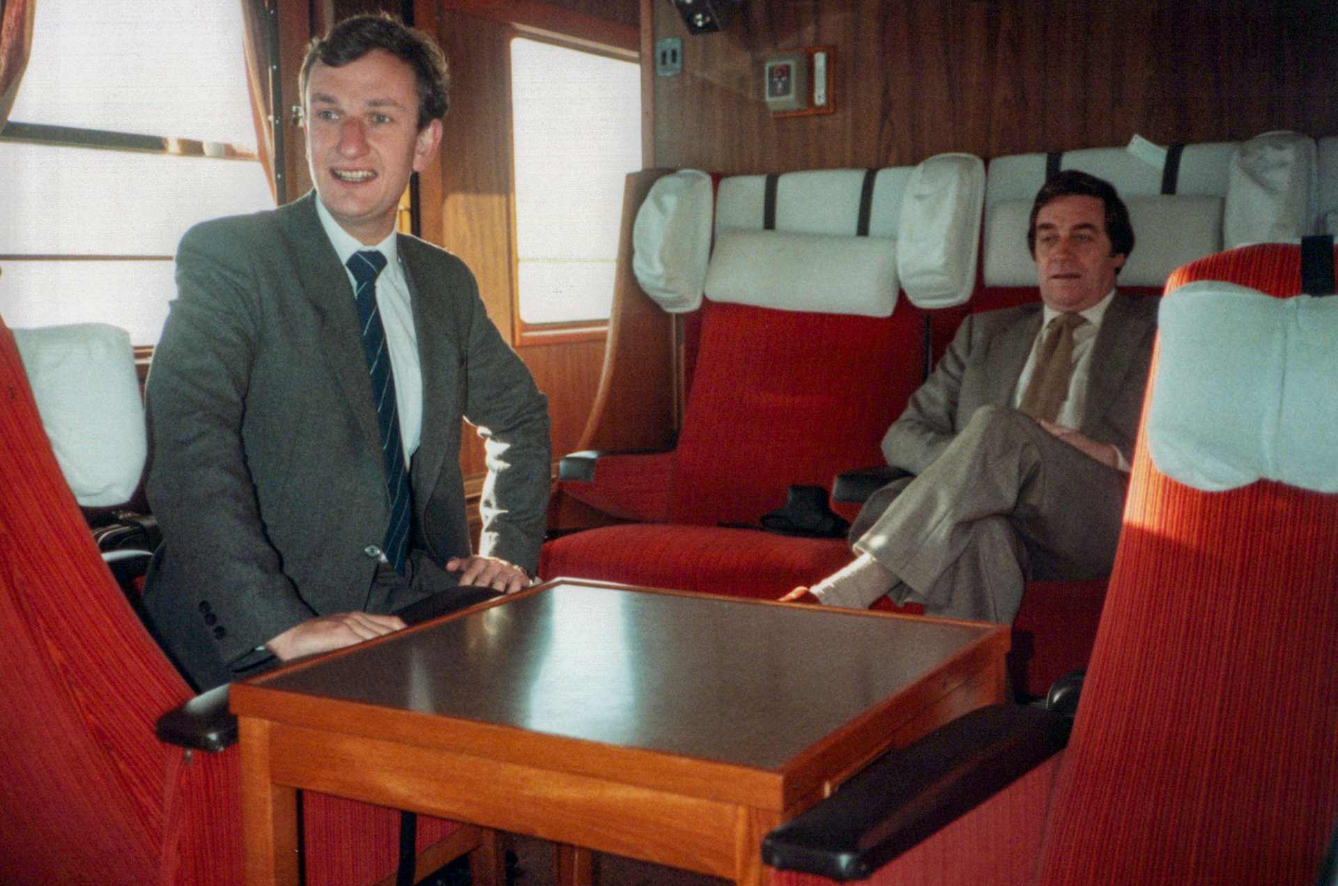 1983 TetraPak trip to Sweden-Brian Wallis on the right