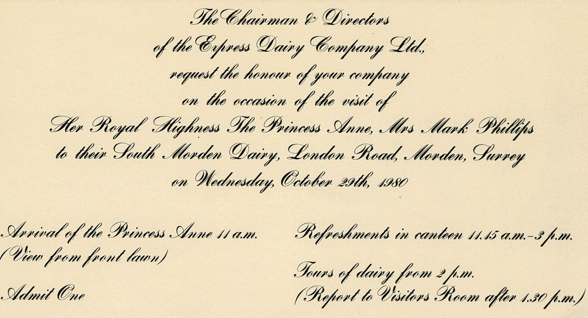Guests invitation