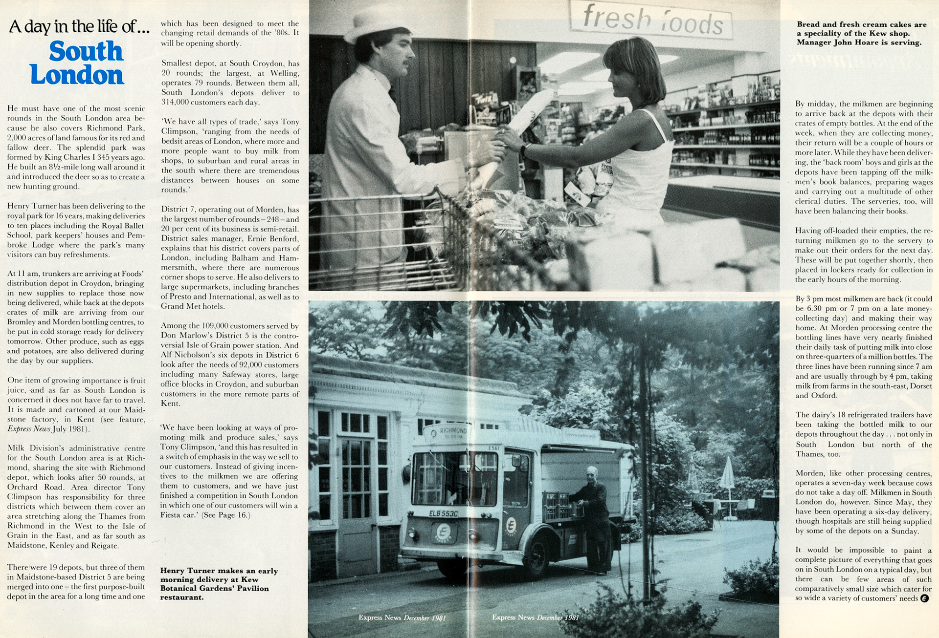 1981 A day in the life of South London