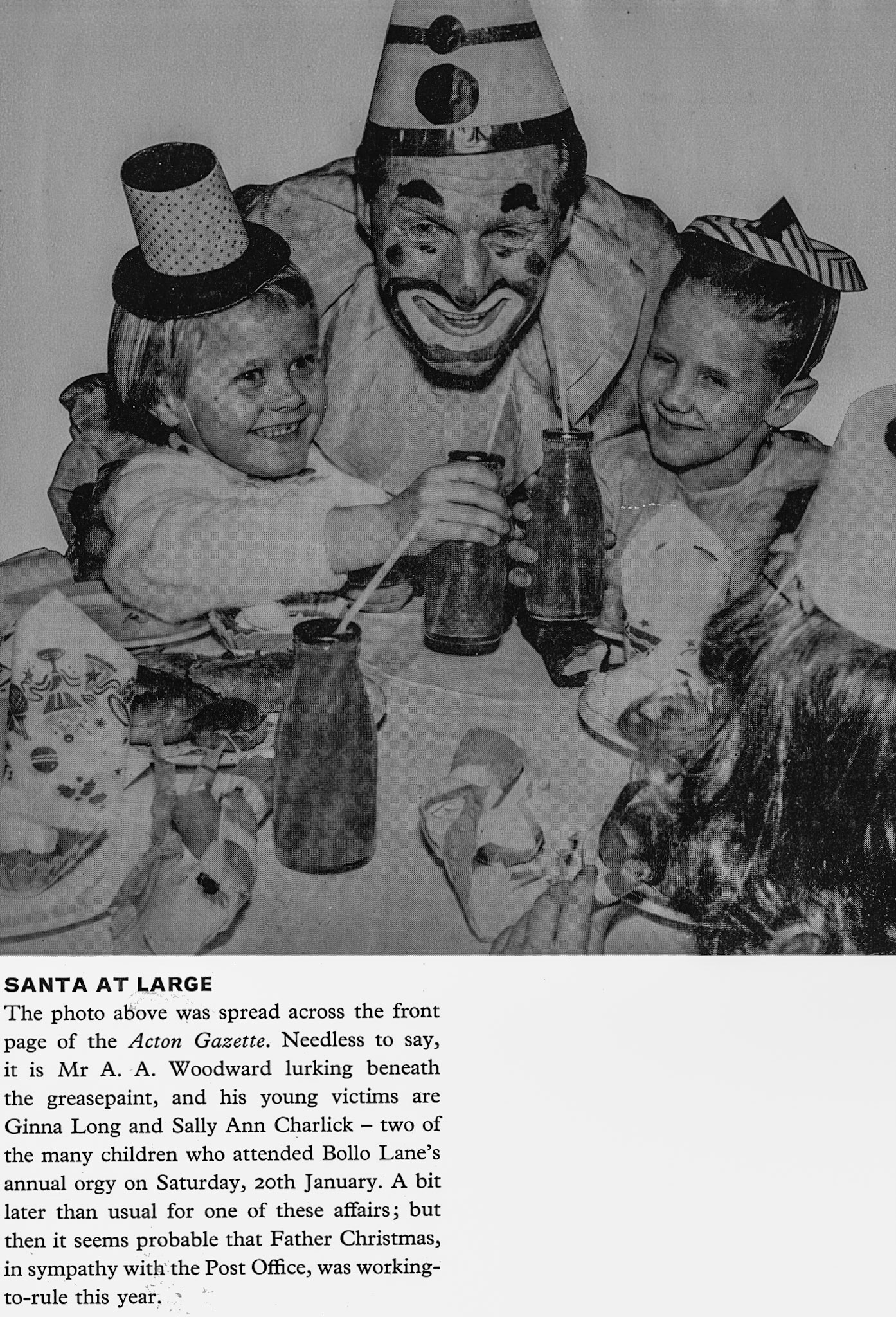 1962 Bollo Lane Christmas party.  (Express News Spring)