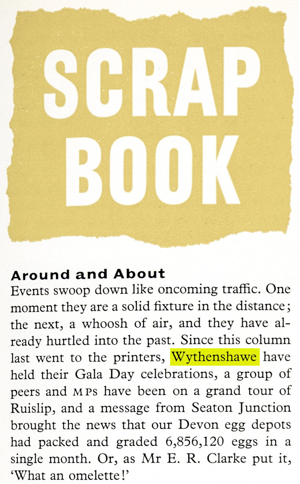 1961 Wythenshawe Gala Day. (Express News Autumn)