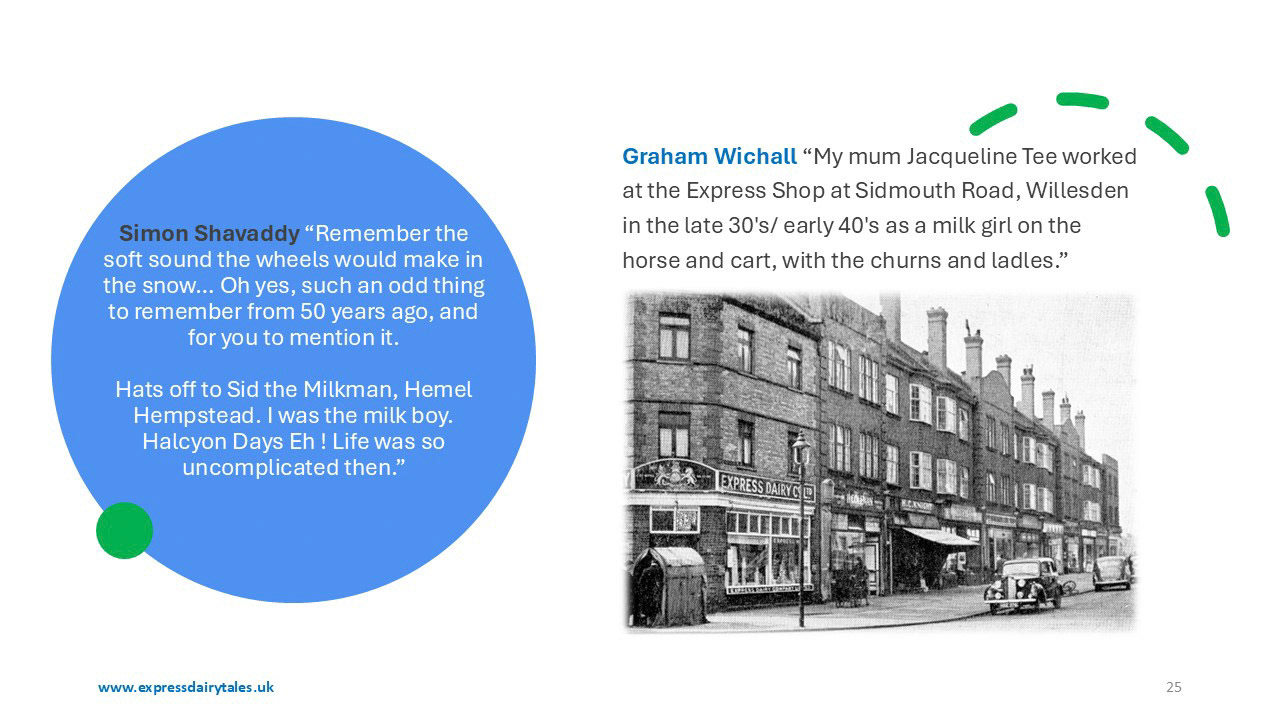 Memories of Milk Boys and Girls (Express Dairy Tales publication)