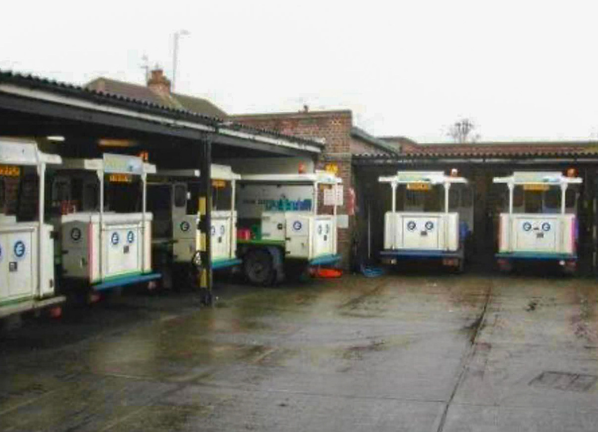 A1 Dairies, Whetstone. Gary Page comments "Great memories working there as the site engineer repairing the floats, could even see my old workshop in the corner." (Courtesy Paul Simm)