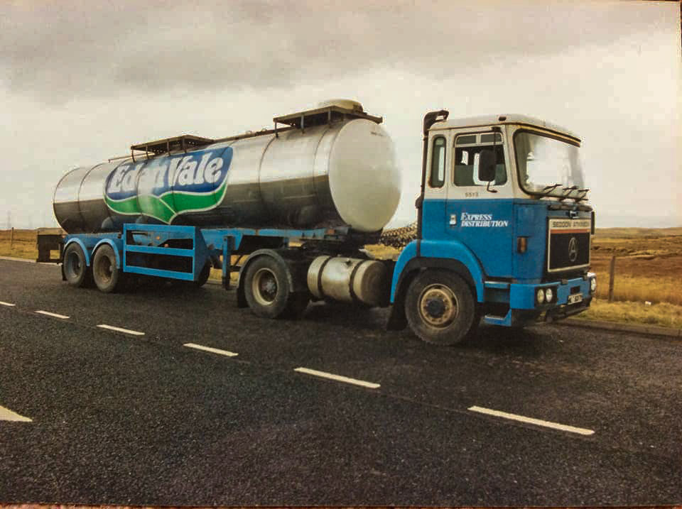 1960's Milk tankers delivering to Appleby, courtesy of Iain Dargue