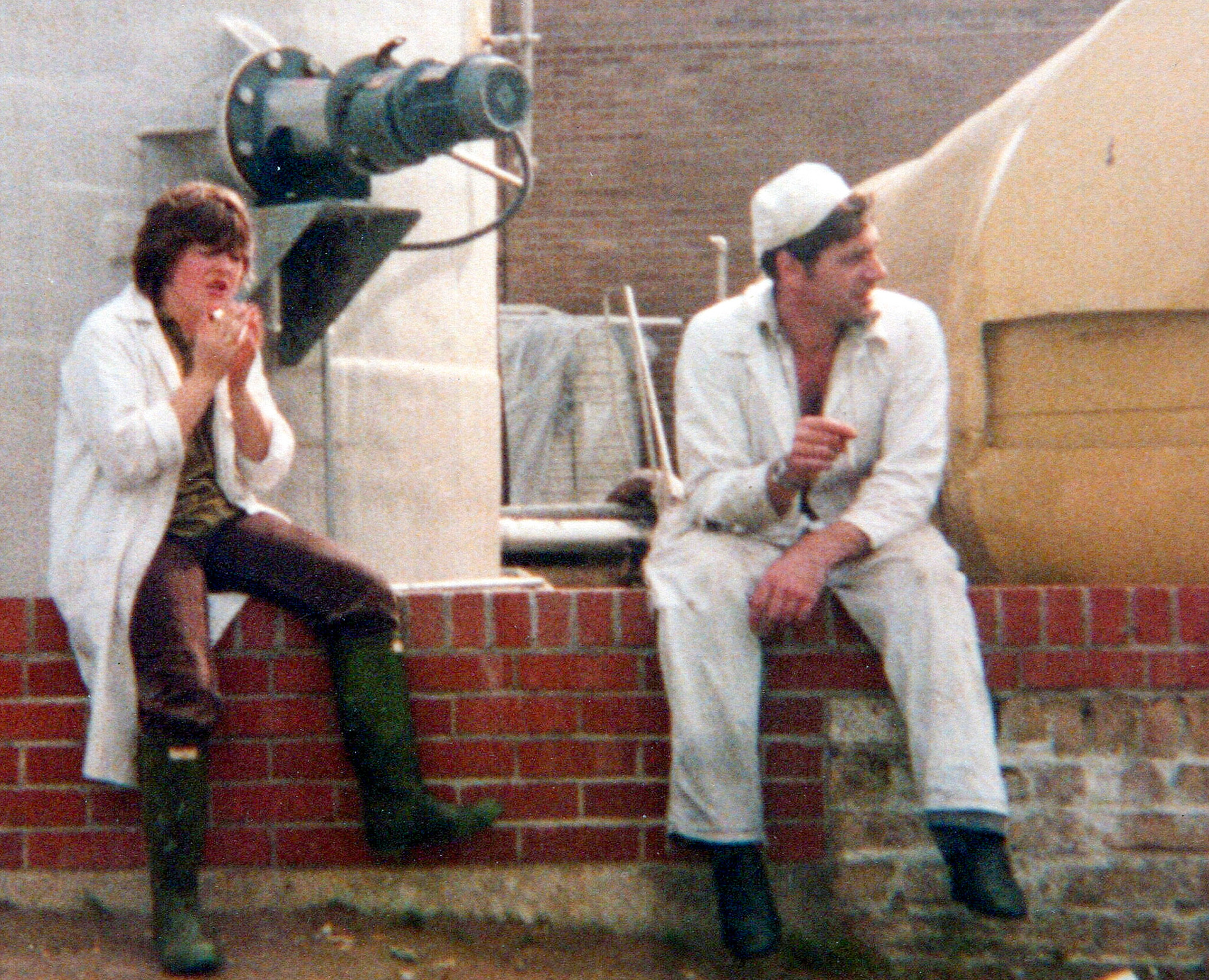 1986 Jane Morton and Stuart Clearly at Cuddington (Courtesy Sue Harradine)