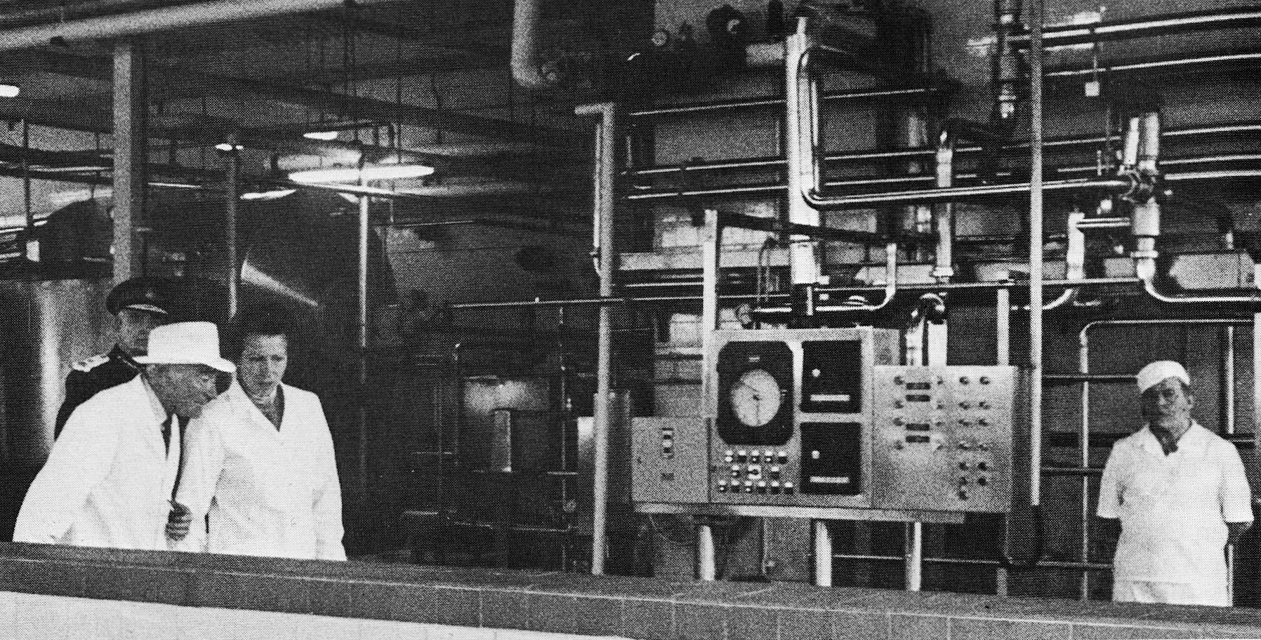 1985 Princess Anne visit -  Arthur Betts on the right