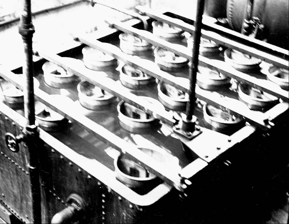 1926 Burgess Creamery, interior, Gartside Street, Manchester (Image courtesy of Manchester Libraries)