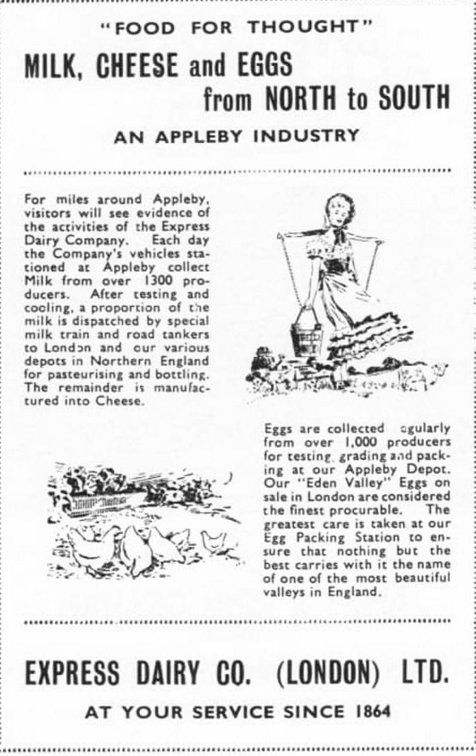 1962 Appleby town guide (Courtesy David Atkinson)